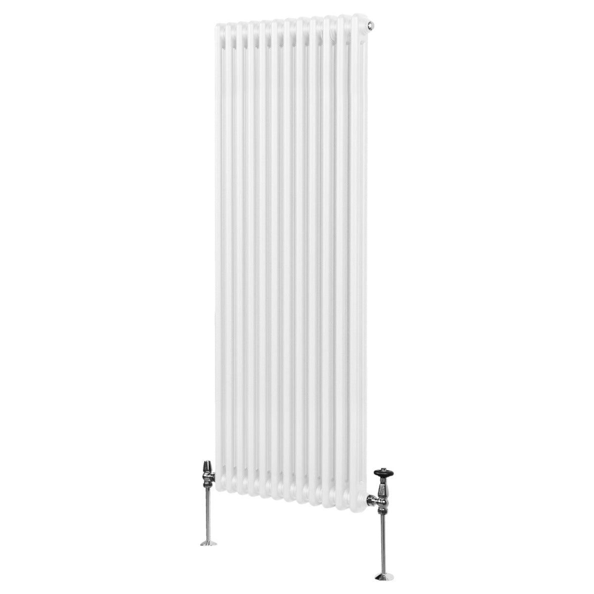 MONSTERSHOP Radiateur traditionnel à 2 colonnes – 1800 x 562 mm. Coloris disponibles : Gris, Blanc, Noir
