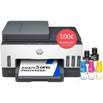 HP Imprimante jet d'encre Smart Tank Plus 7605