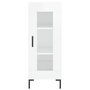 Voir la diapositive 5 : VIDAXL Buffet Blanc brillant 34,5x34x90 cm Bois d'ingenierie