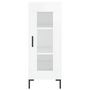 Voir la diapositive 5 : VIDAXL Buffet Blanc brillant 34,5x34x90 cm Bois d'ingenierie