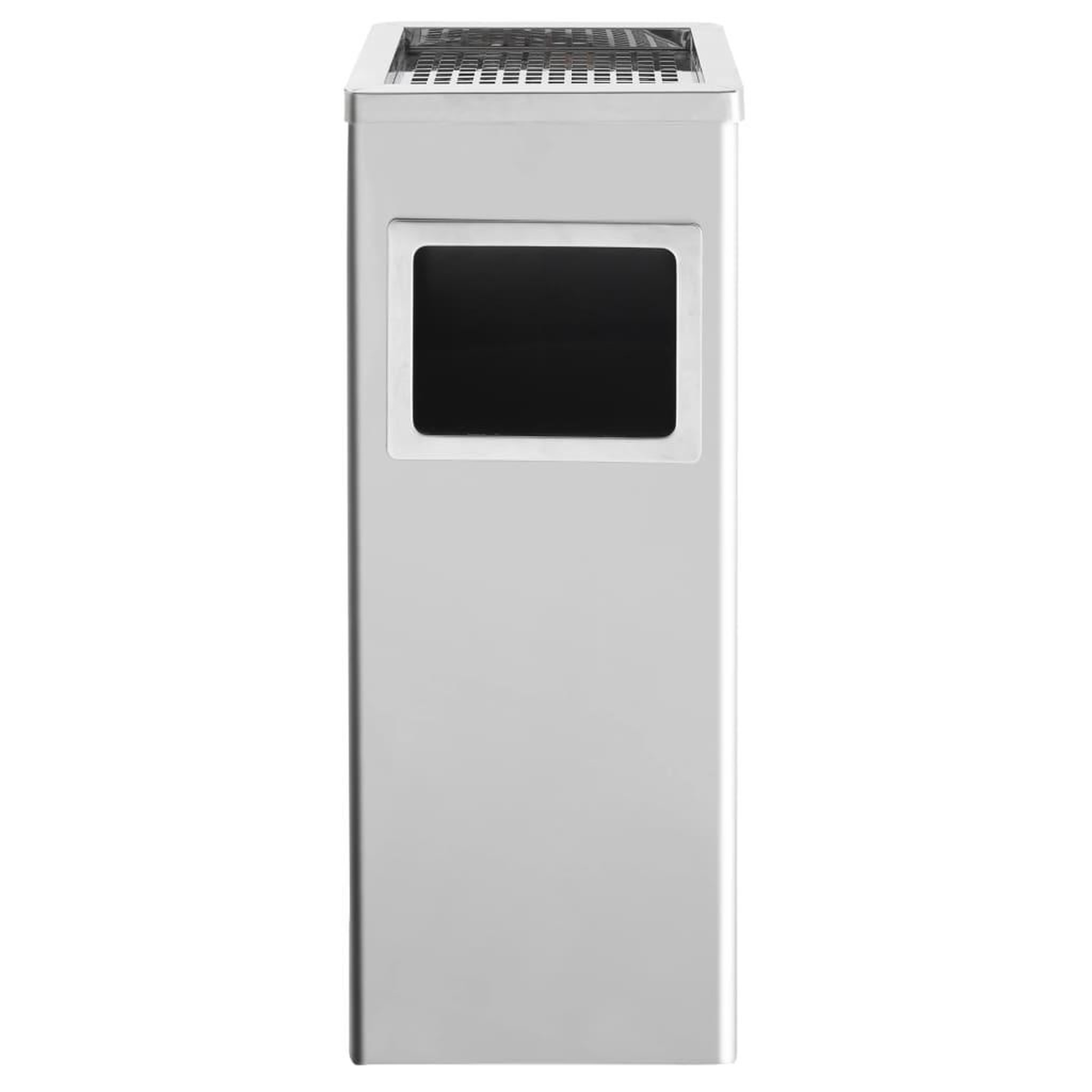 Voir la diapositive 3 : VIDAXL Poubelle a cendrier d'hotel 36 L Acier inoxydable