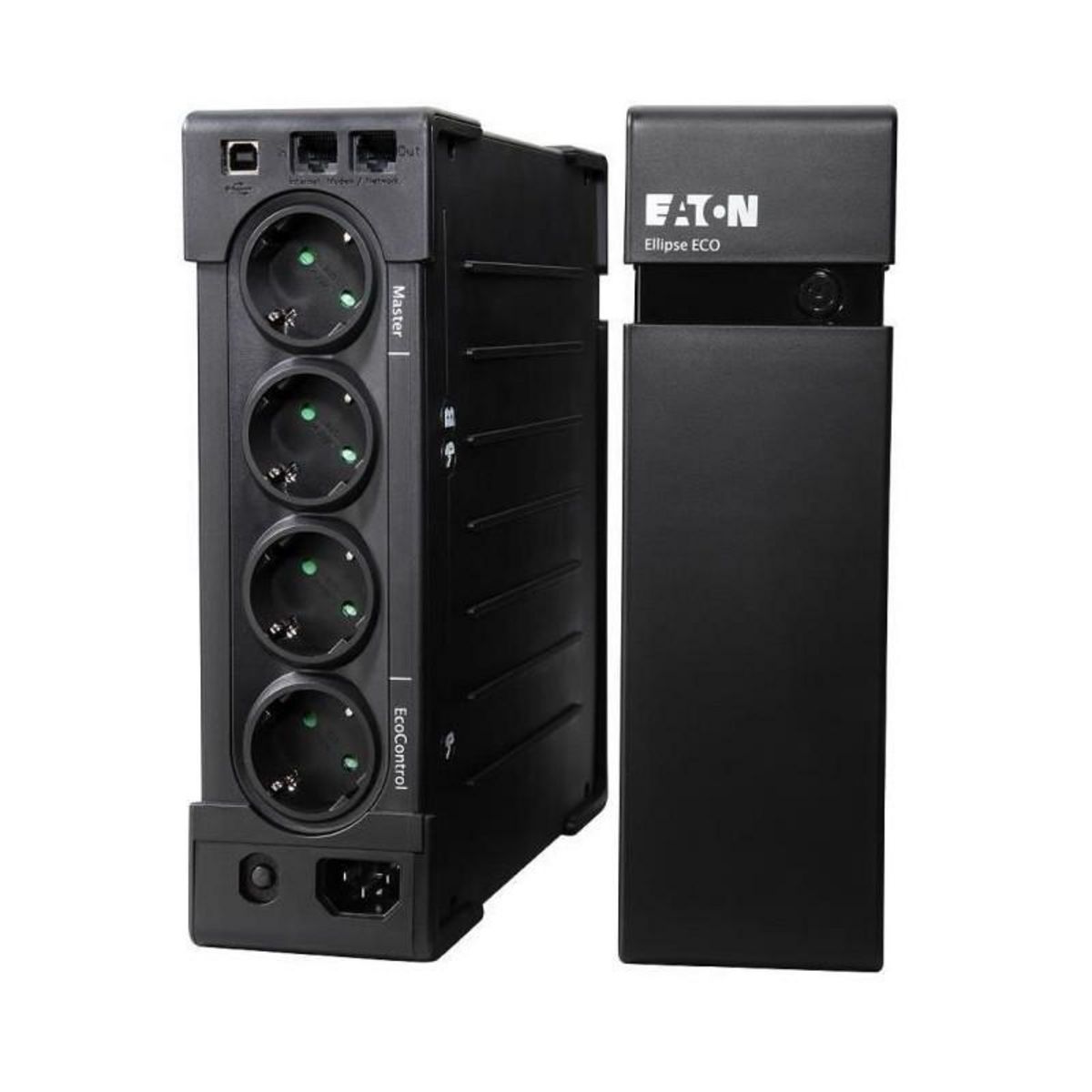 Eaton Onduleur Eaton Ellipse ECO 800 USB DIN - Off-line UPS - EL800USBDIN - 800VA 4 prises DIN europeennes