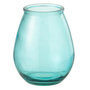 Voir la diapositive 1 : Paris Prix Vase Déco en Verre  Stripe  23cm Bleu Aqua