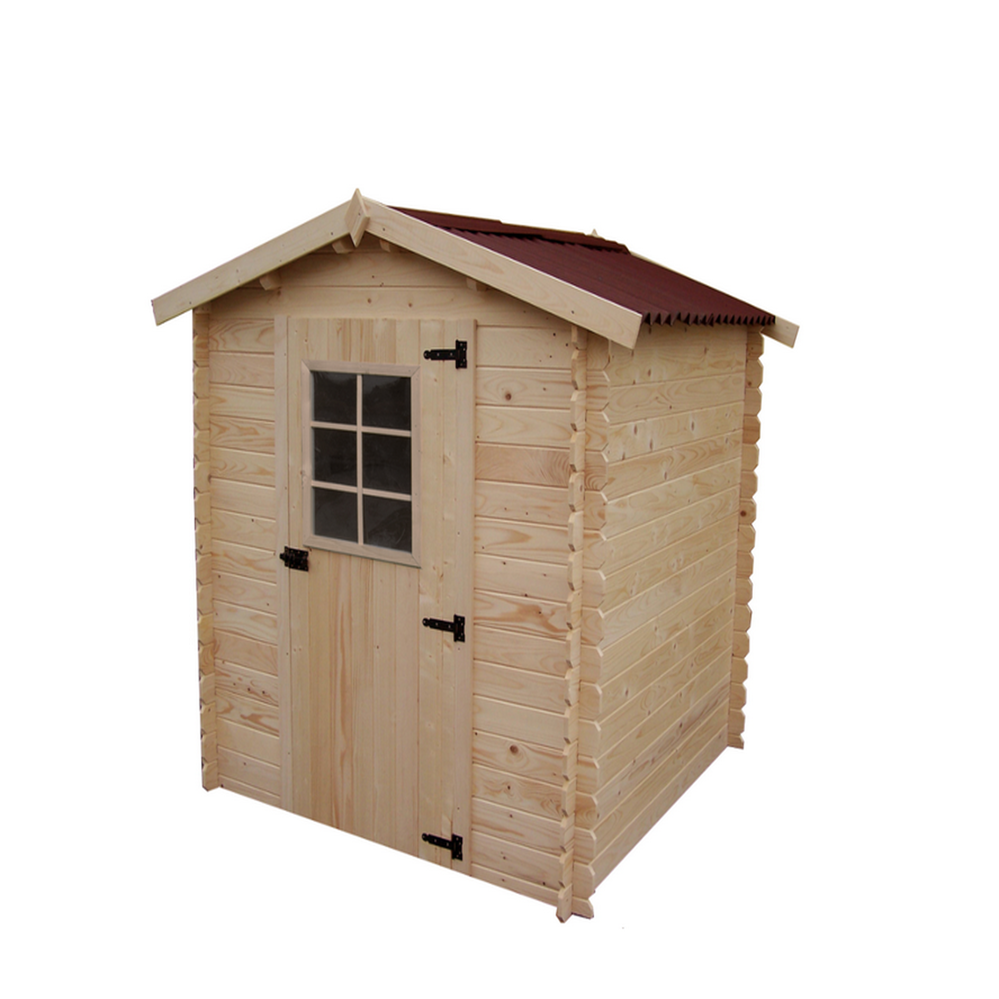 Hisense Abri madriers massifs 3.08 m² sans plancher - al2020.02n