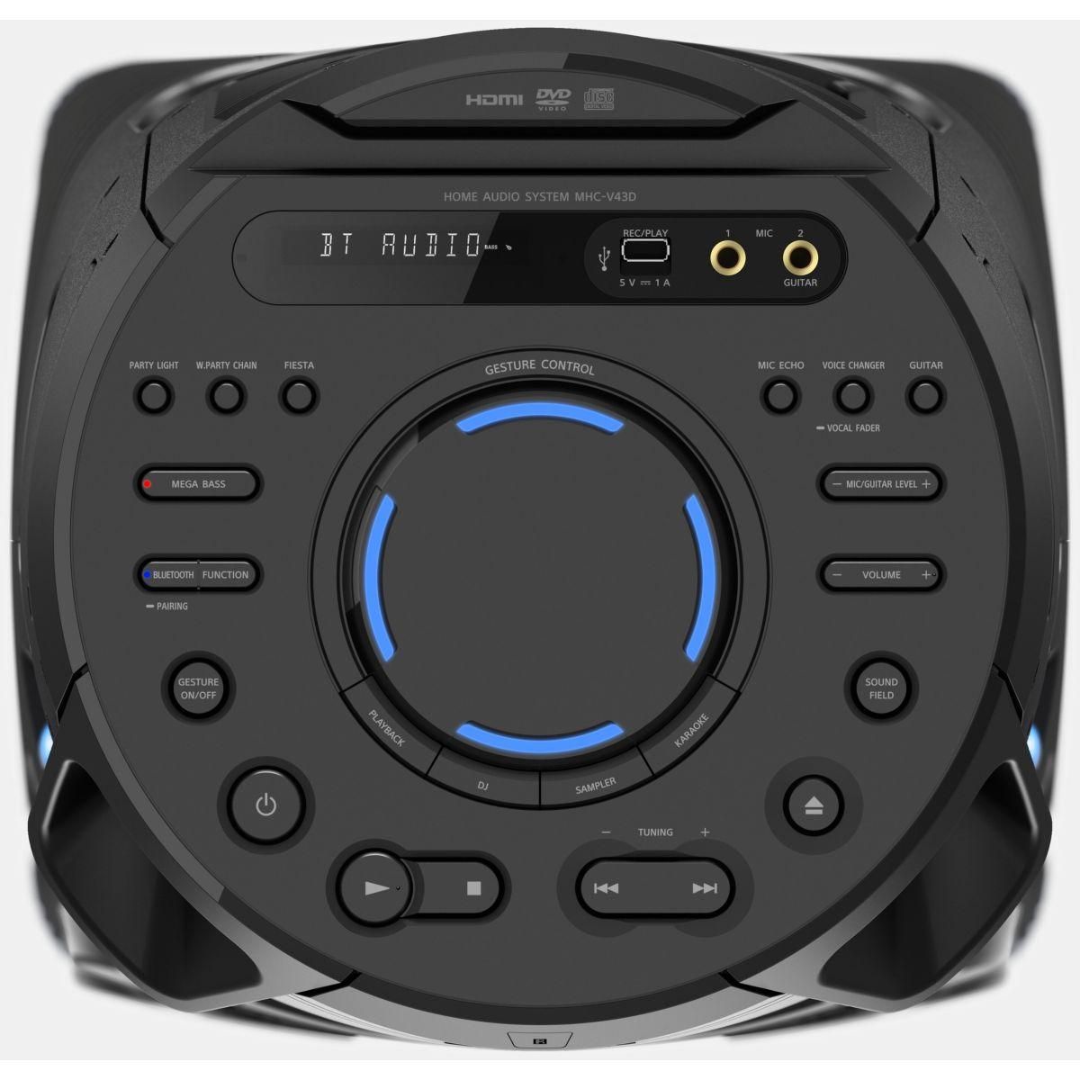 SONY Enceinte sono MHCV43D Noir