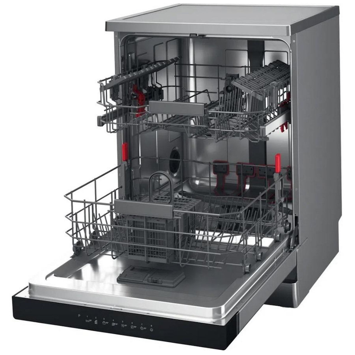 Whirlpool Lave-vaisselle 60cm 14 couverts 42db inox - wfc3c42px