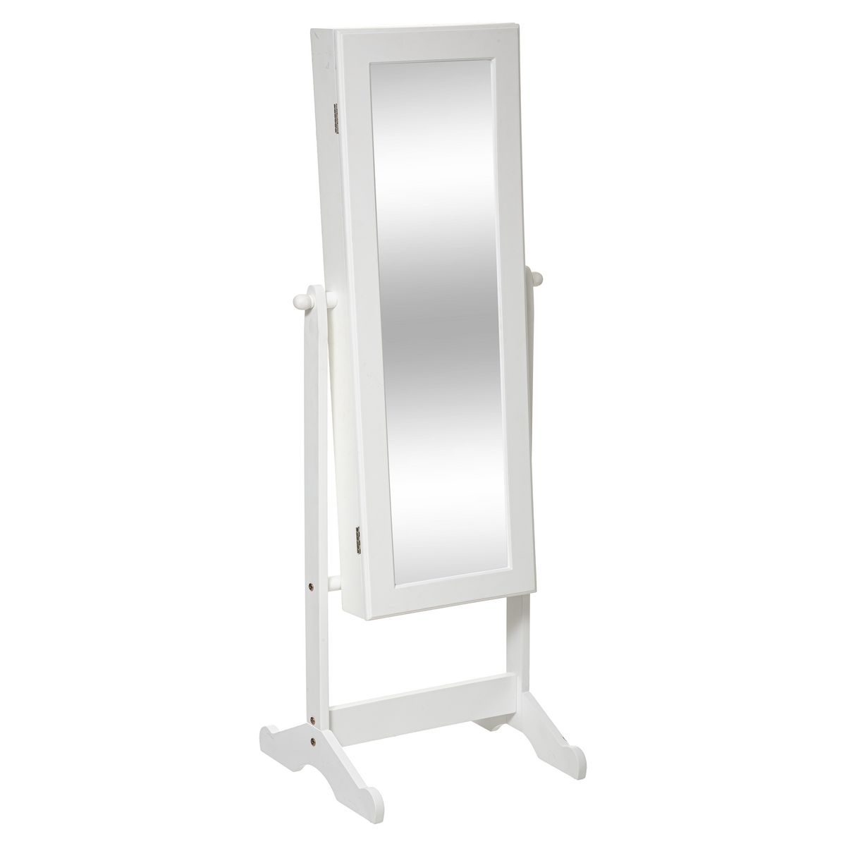 ATMOSPHERA Armoire à bijoux enfant sur pied avec miroir JADE