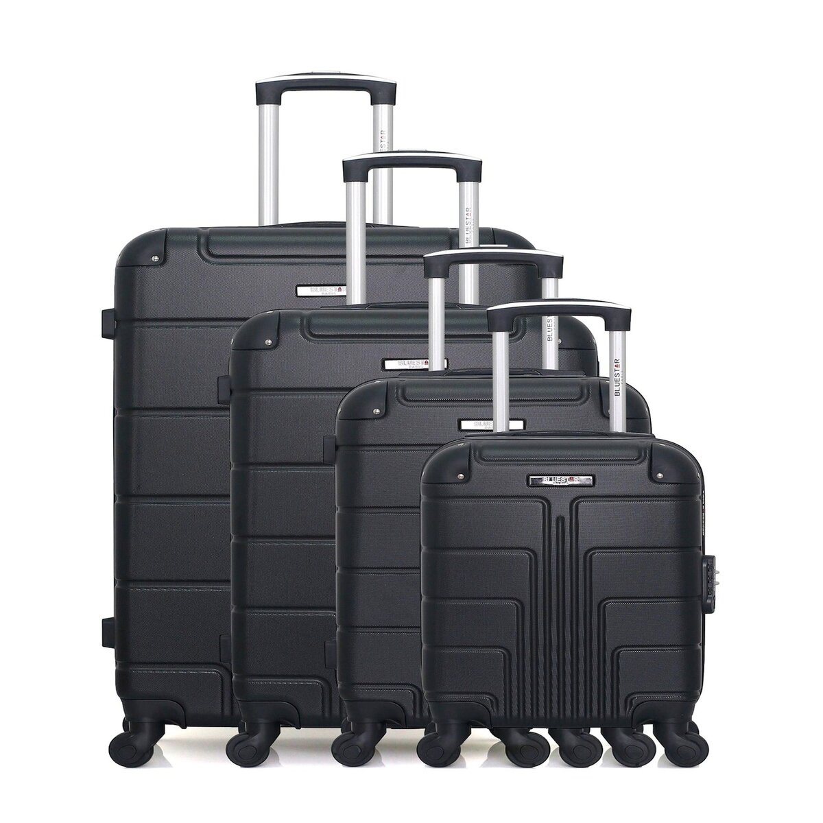 BLUESTAR BLUESTAR - Set de 4 Valises OTTAWA-M 75 cm 4 Roues
