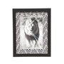 Voir la diapositive 2 : Paris Prix Lot de 5 Cadres Déco  Savane  25cm Noir