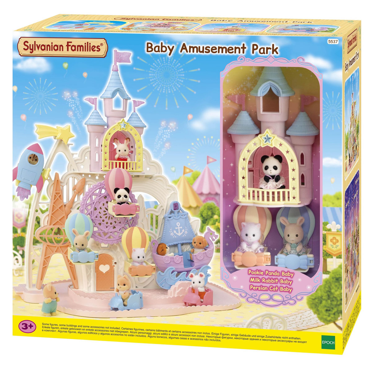 Sylvanian families Figurine - Le parc d'attraction féérique