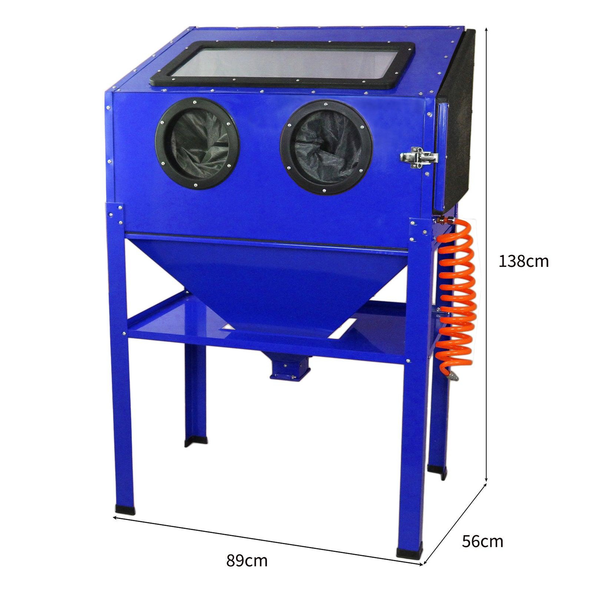 Voir la diapositive 5 : MAXBLAST Cabine de sablage 220 l