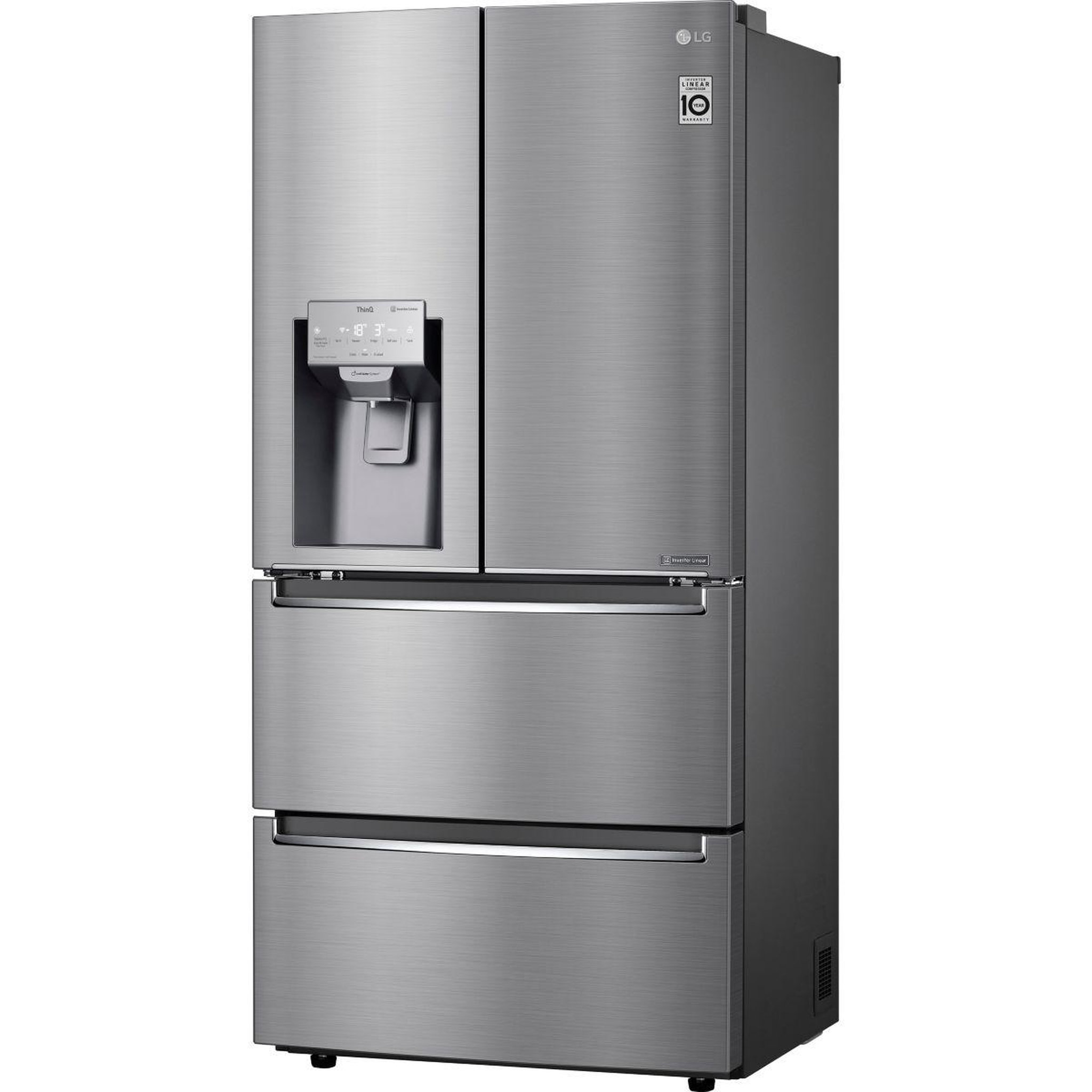 Voir la diapositive 2 : LG Réfrigérateur multi portes GML643PZ6F