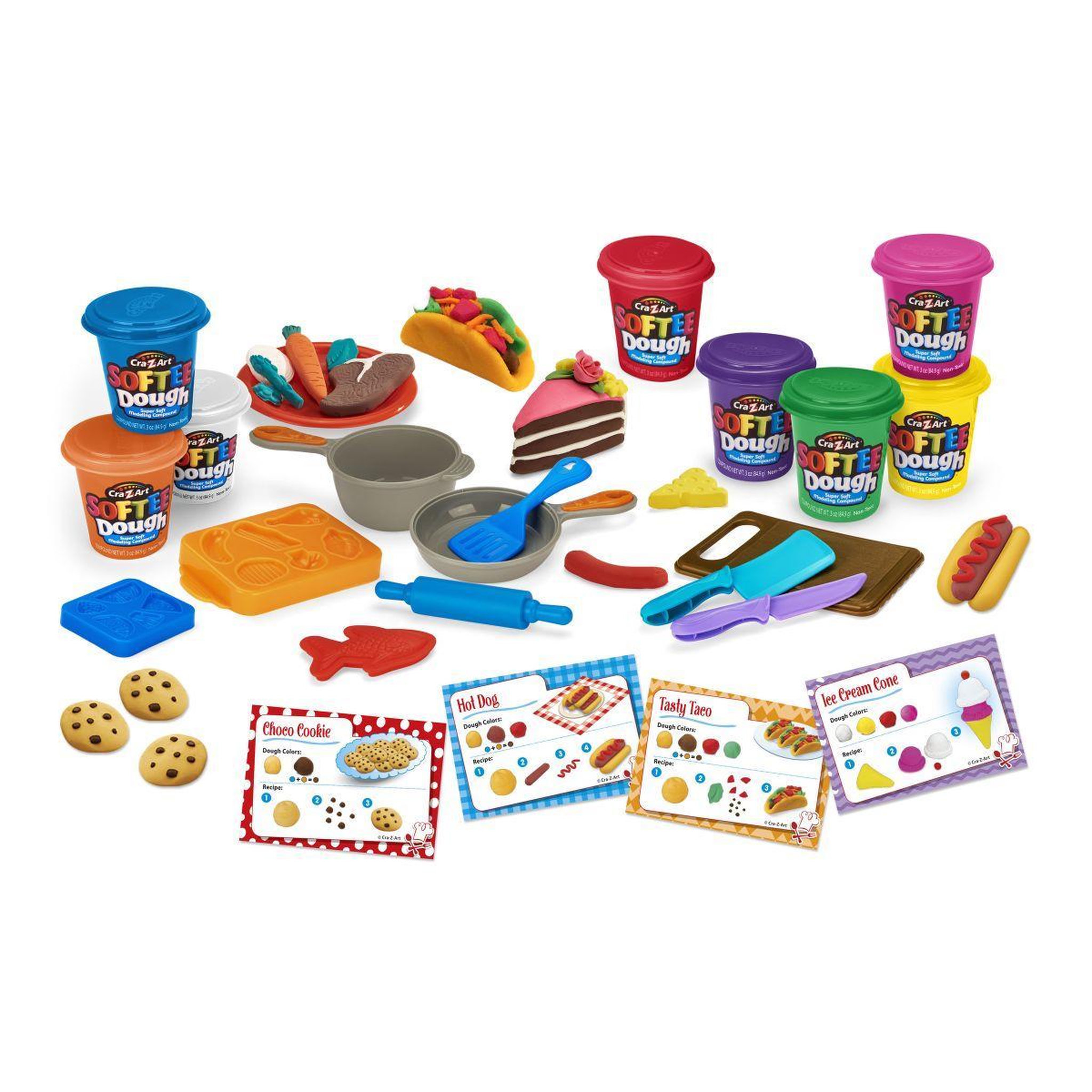 Lexibook Kit de Pâte à Modeler et Malléable Super Chef