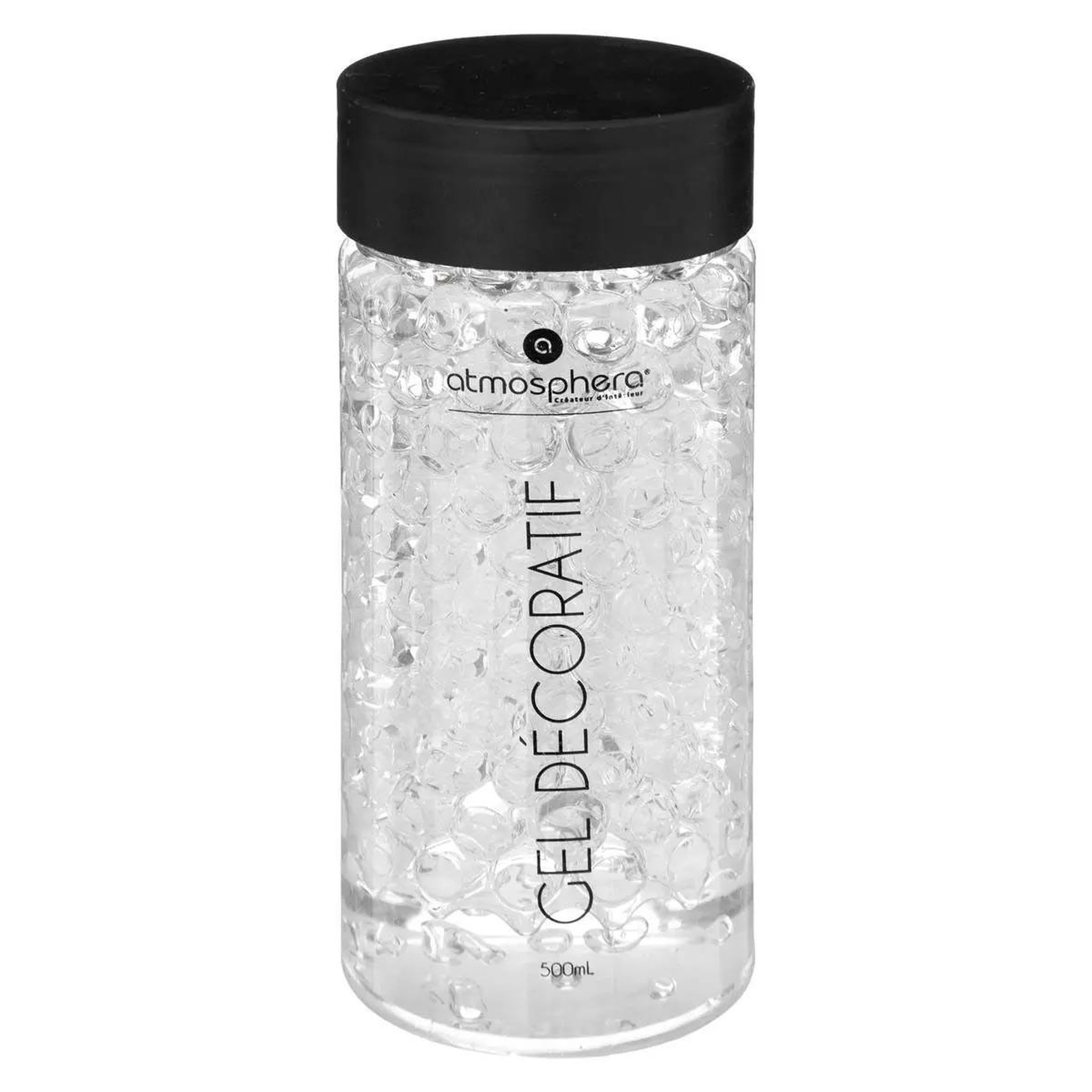 ATMOSPHERA Gel vase  crystal  500ml transparent