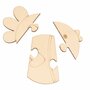 Artemio Set de 4 puzzles en bois - Jolies comptines
