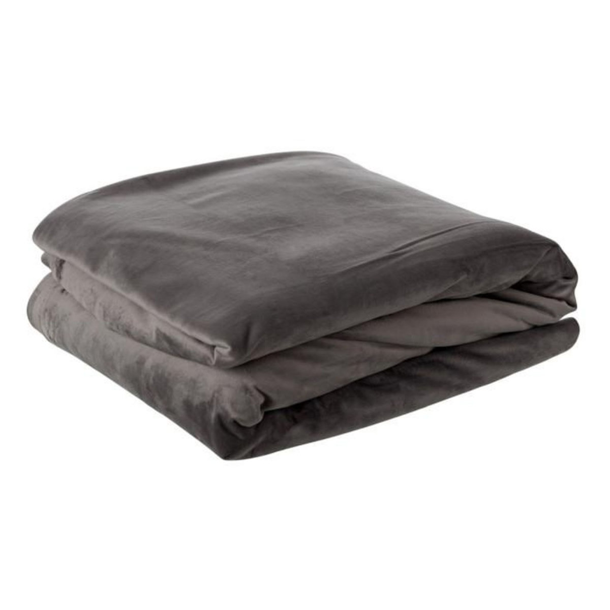 Paris Prix Plaid Déco en Velours  Longan  280x500cm Taupe