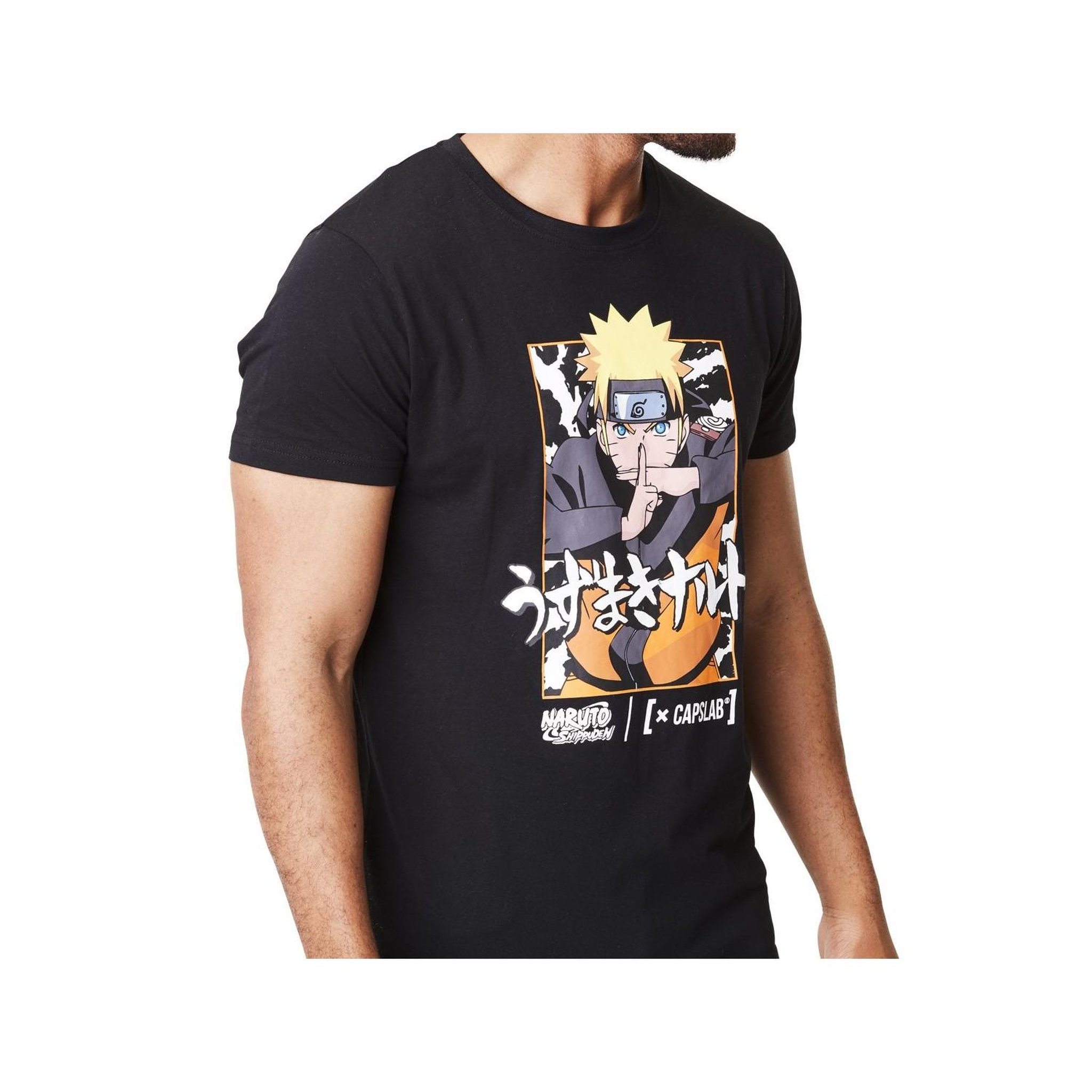Voir la diapositive 2 : CAPSLAB T-shirt homme naruto