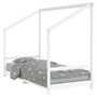 Voir la diapositive 2 : VIDAXL Cadre de lit pour enfants blanc 90x190 cm bois de pin massif