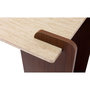 Voir la diapositive 5 : Paris Prix Console Effet Travertin  Misty  120cm Beige & Marron