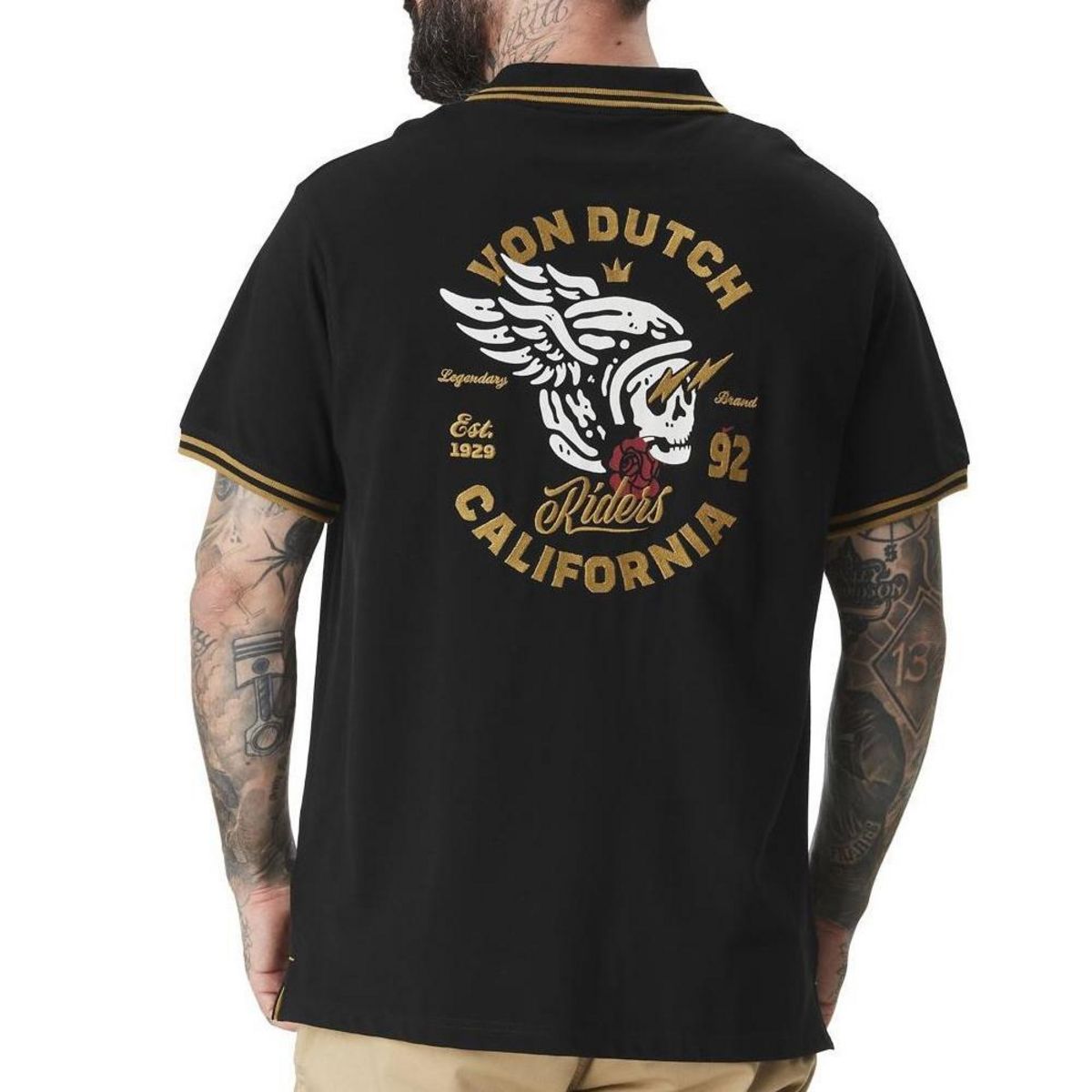 VON DUTCH Polo  Homme Von Dutch RIDER