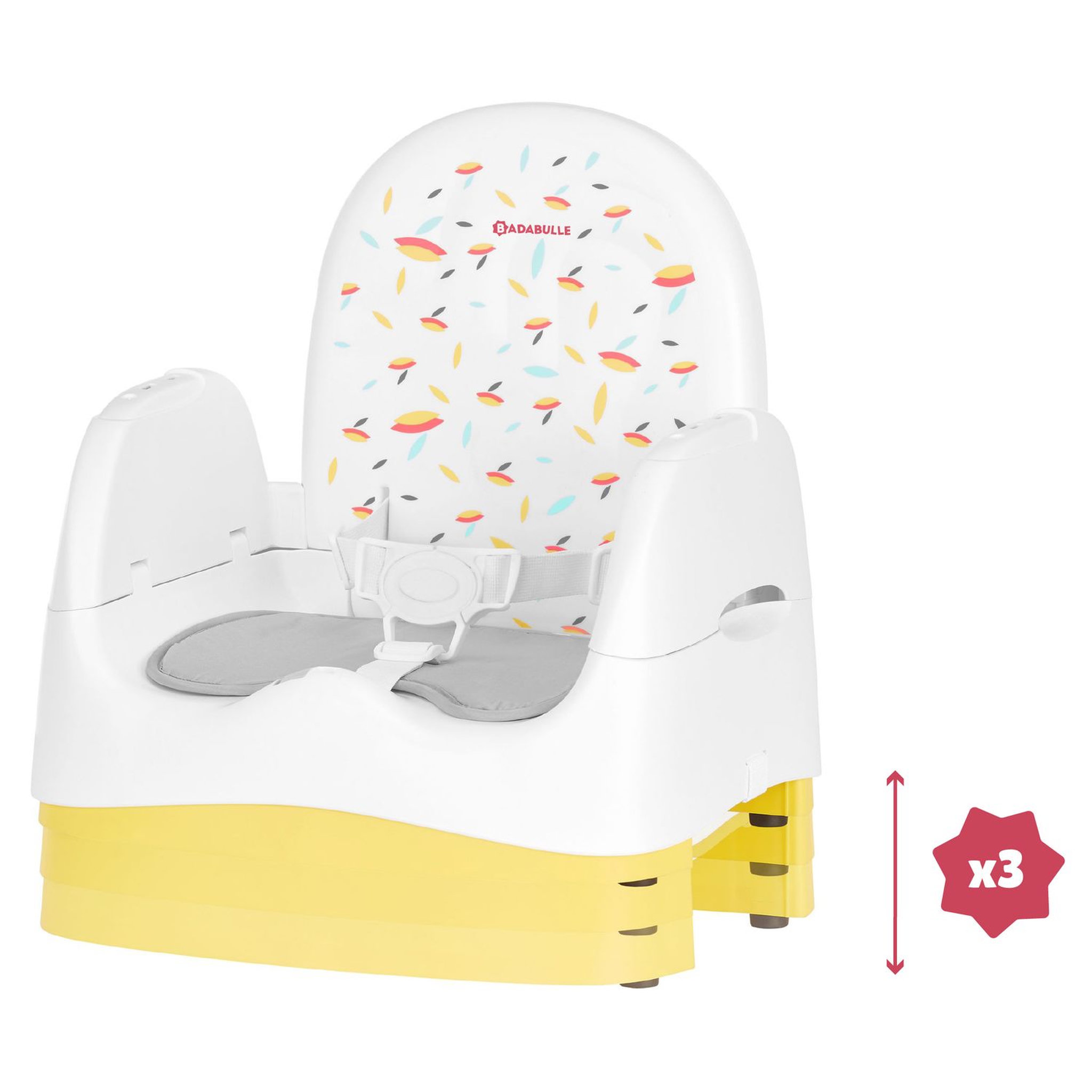 Voir la diapositive 9 : BADABULLE Rehausseur de chaise Confort Home & Go - Sun 