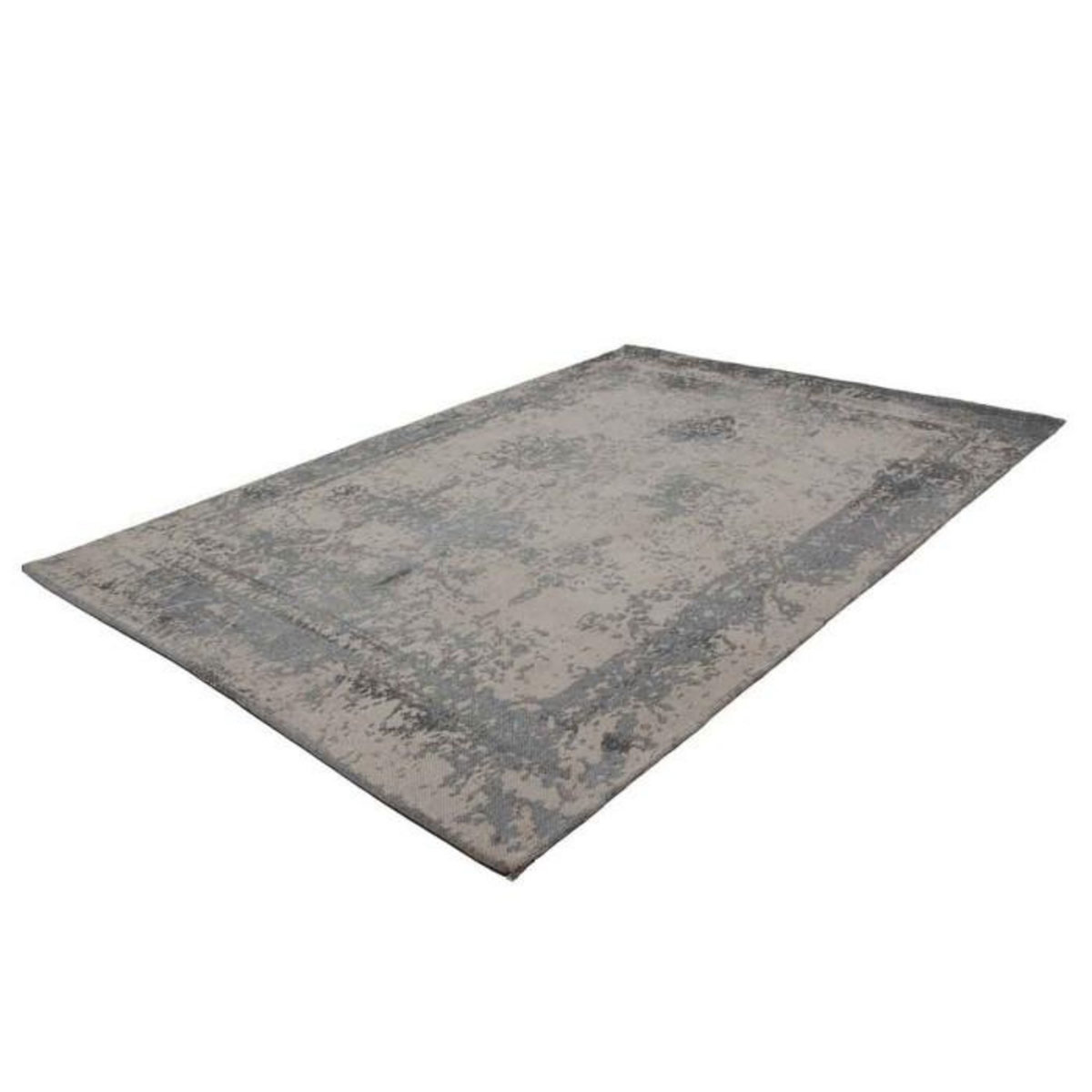 Paris Prix Tapis Vintage Tissé  Nostalgia  Gris