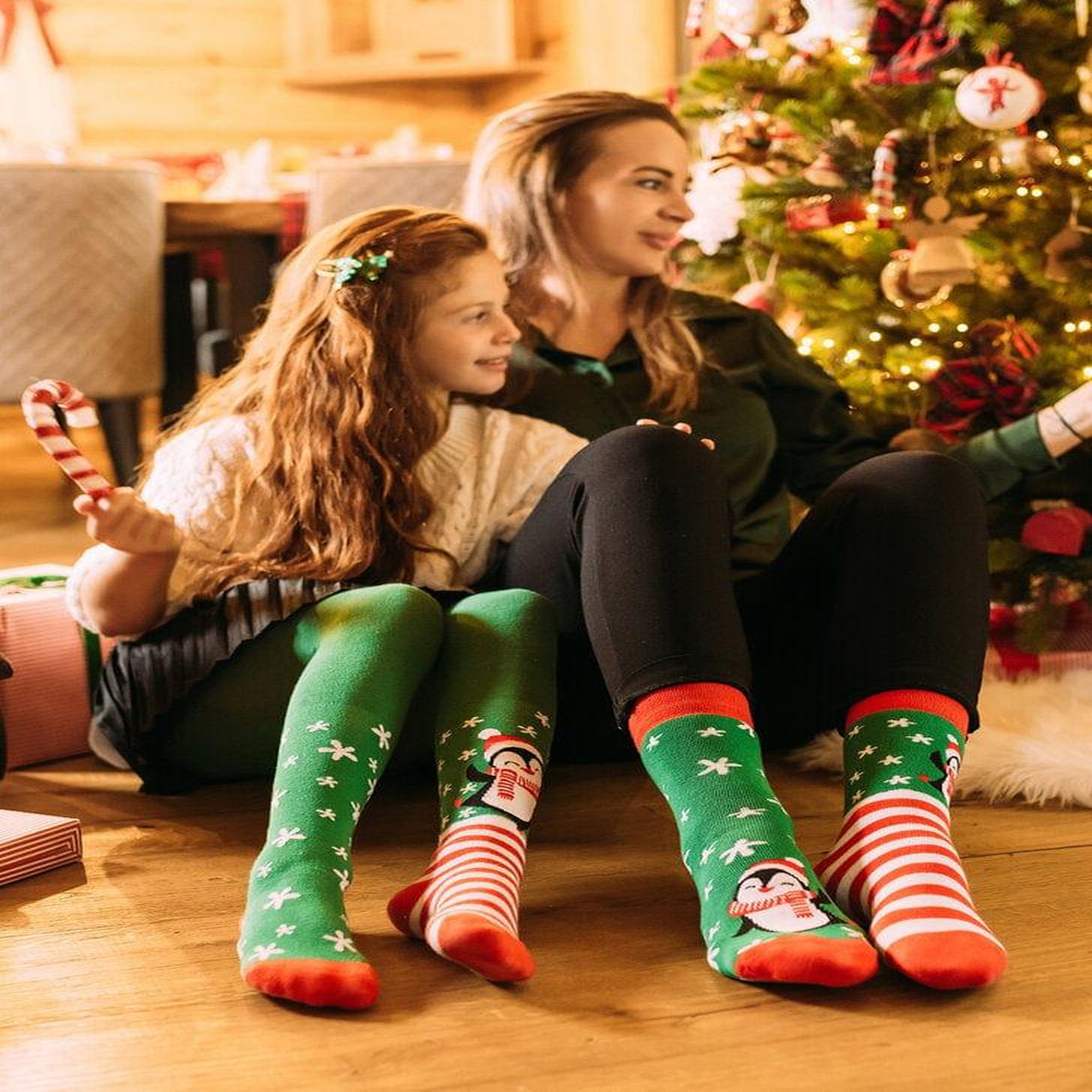 Voir la diapositive 3 : DEDOLES Chaussettes chaudes manchot aimable