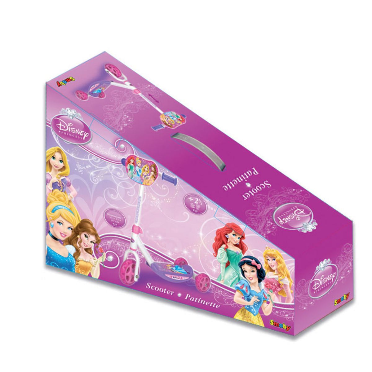 DISNEY Trottinette 3 roues Princesses