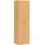 Voir la diapositive 1 : ID MARKET Armoire 2 portes JULIANA bois penderie 50 cm avec étagère
