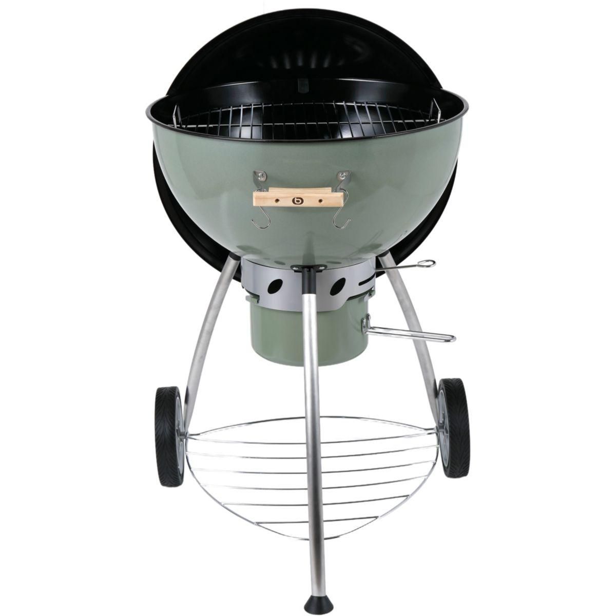 ESSENTIEL B Barbecue charbon EBCK1 vert sur pieds  55 cm