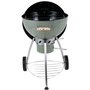 Voir la diapositive 2 : ESSENTIEL B Barbecue charbon EBCK1 vert sur pieds  55 cm