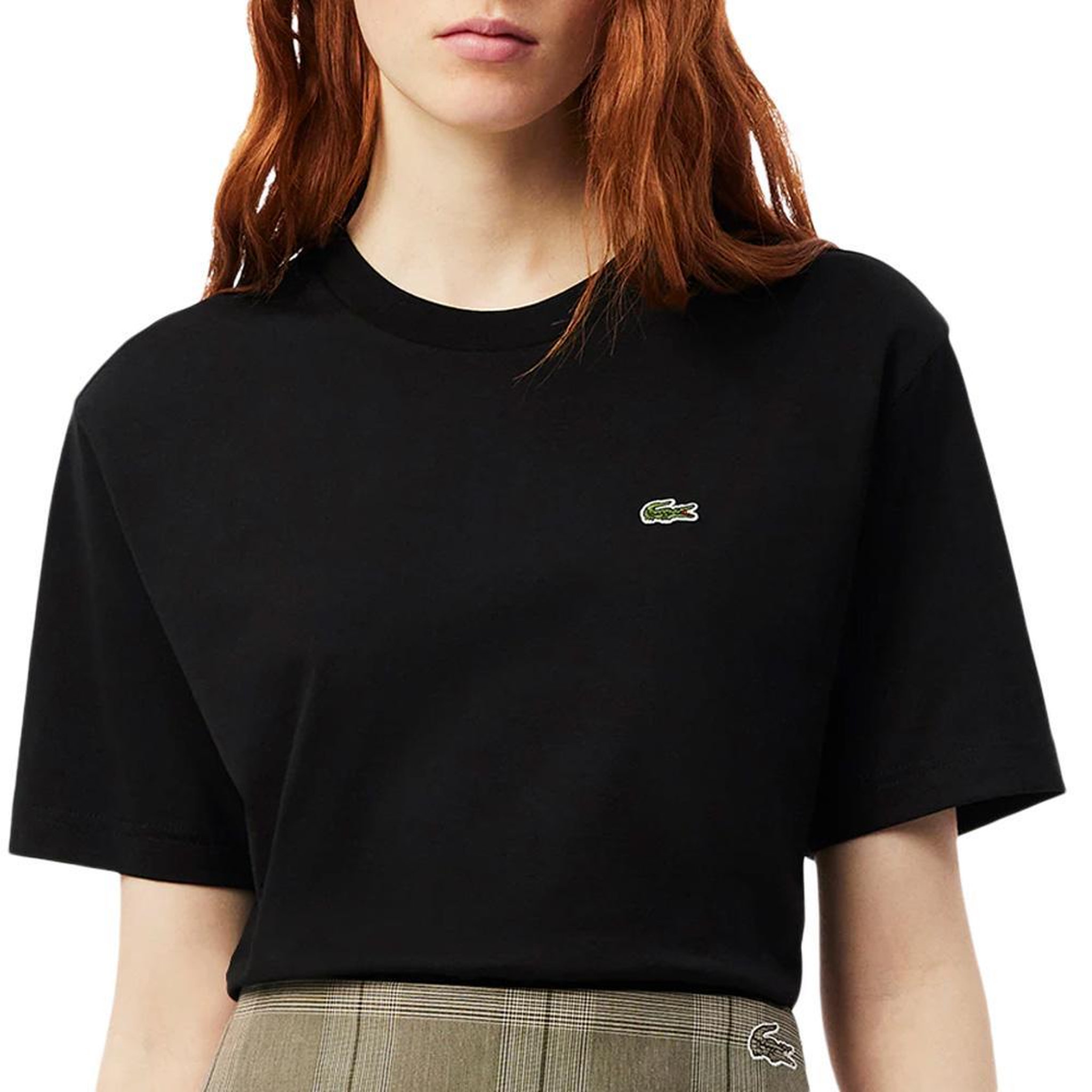 Voir la diapositive 1 : Lacoste T-shirt Noir Femme Lacoste TF7215