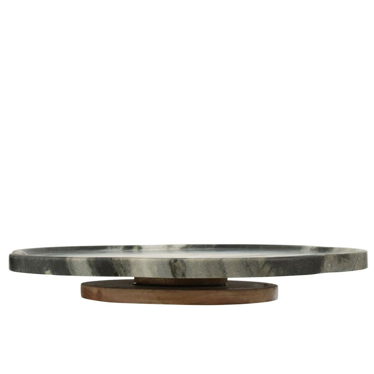 Paris Prix Plateau Tournant en Marbre  Courchevel  40cm Gris Clair