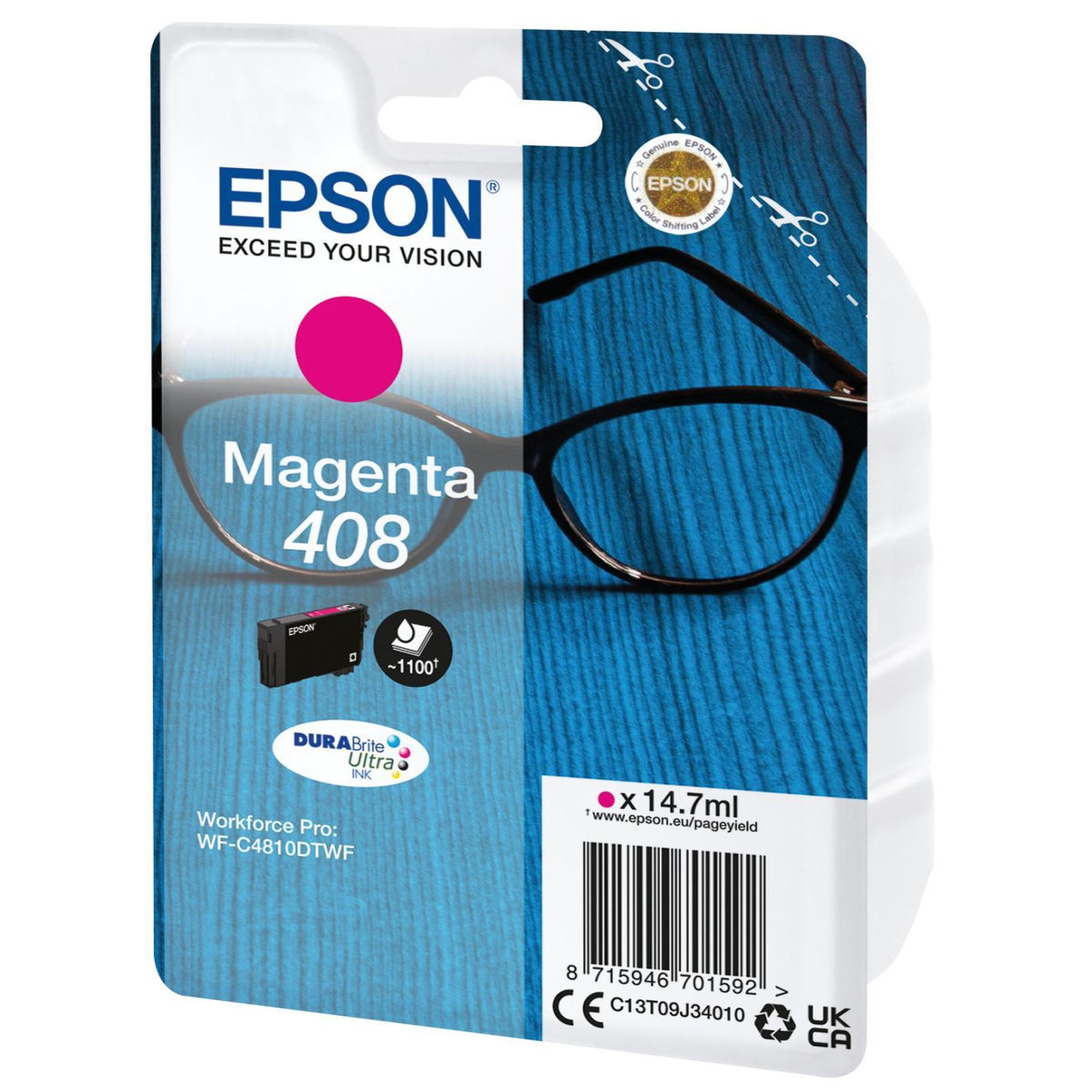 Voir la diapositive 3 : Epson Epson c13t09j34010 cartouche d'encre 1 pièce(s) original rendement standard