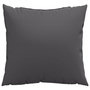 Voir la diapositive 3 : VIDAXL Coussins de canape lot de 4 anthracite 60x60 cm tissu