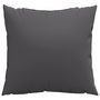 Voir la diapositive 3 : VIDAXL Coussins de canape lot de 4 anthracite 60x60 cm tissu