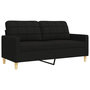Voir la diapositive 4 : VIDAXL Ensemble de canapes 3 pcs repose-pied et coussins decoratifs