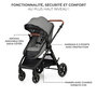 Voir la diapositive 6 : KINDERKRAFT Poussette multifonctionnelle 3 en 1 ESME PRO