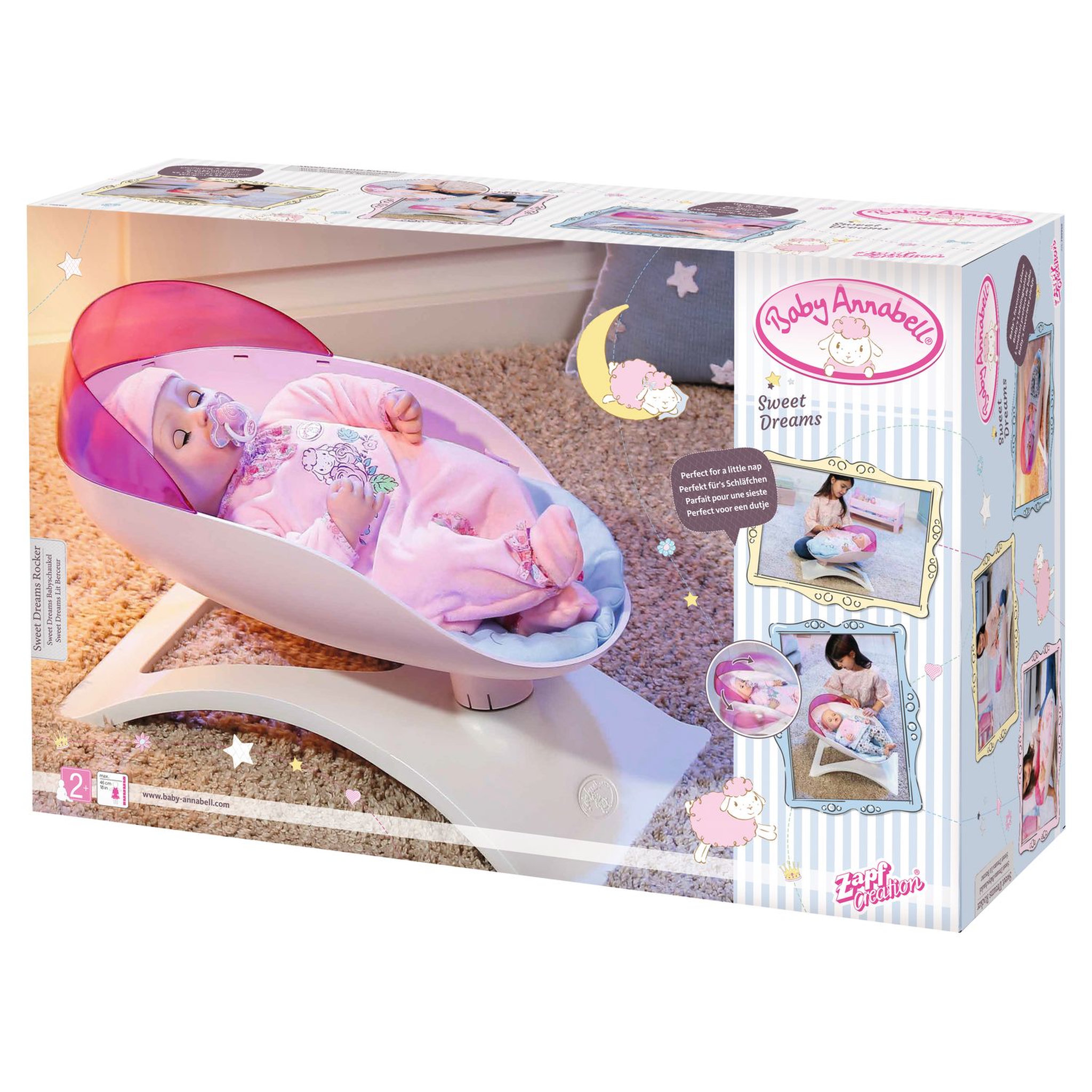 Voir la diapositive 3 : Baby Annabell Transat pour poupon