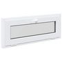Voir la diapositive 4 : VIDAXL Fenetre de sous-sol RISOR 100x40 cm inclinable 2 vitrages blanc