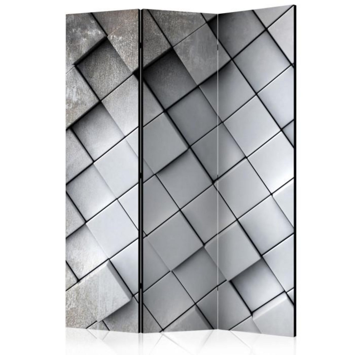 Paris Prix Paravent 3 Volets  Gray Background 3D  135x172cm