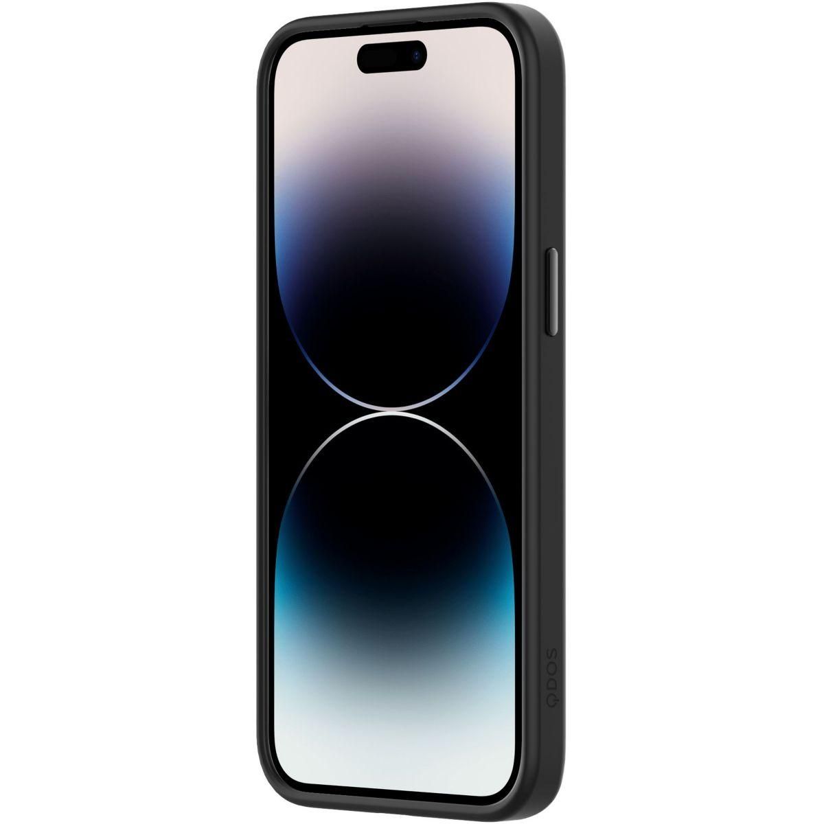 Qdos Coque iPhone 15 Pro MagSafe Hybrid SNAP Noir