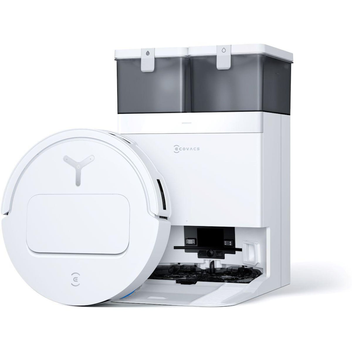 ECOVACS Robot Aspirateur Laveur Deebot T50 Omni Gen 2 EU blanc