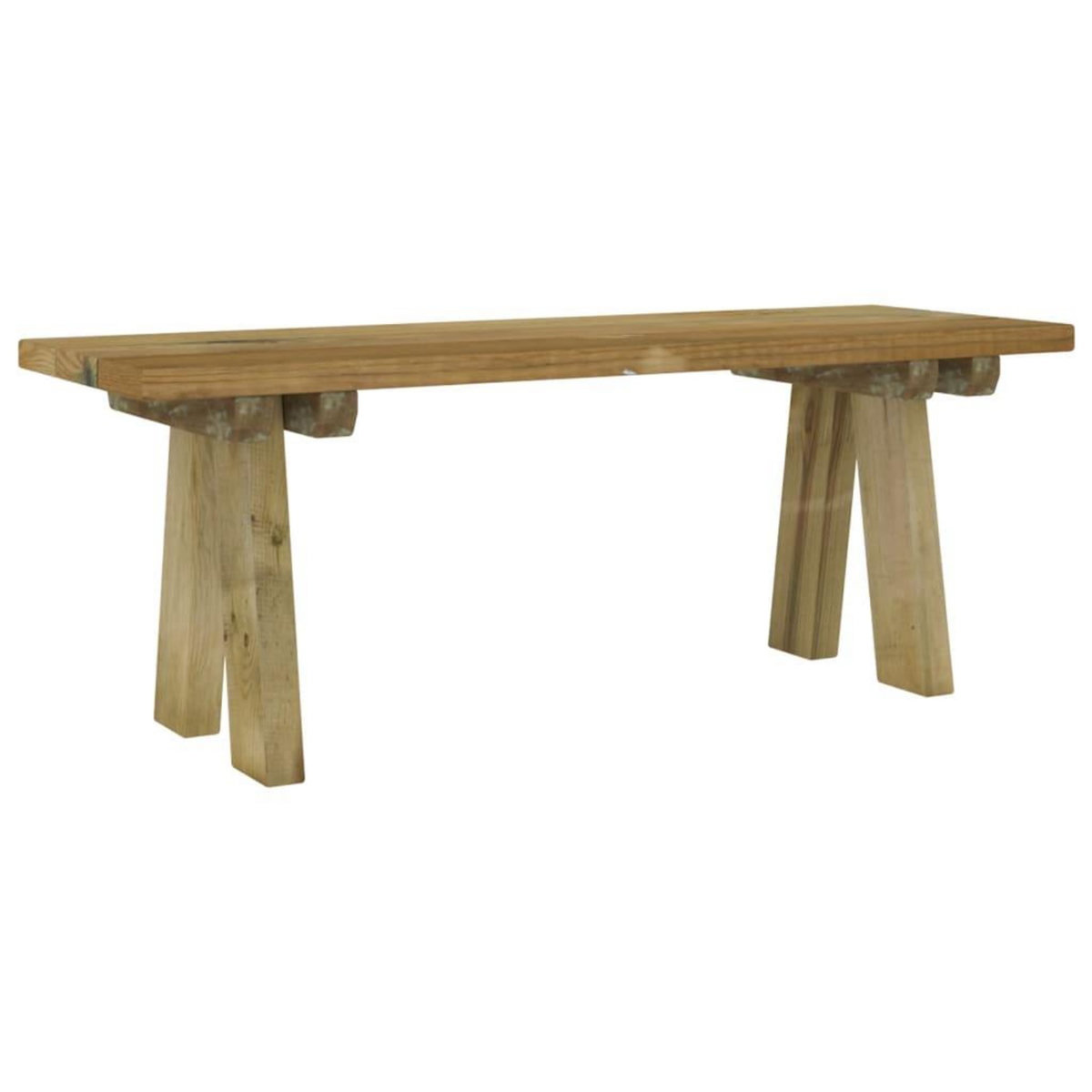 VIDAXL Banc de jardin 110 cm bois de pin massif impregne