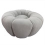 Voir la diapositive 5 : Paris Prix Fauteuil Coquillage Tournant  Bouclette  98cm Gris