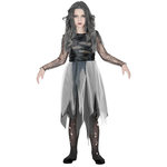 WIDMANN Déguisement esprit fantomatique - Fille - 8/10 ans (128 à 140 cm)