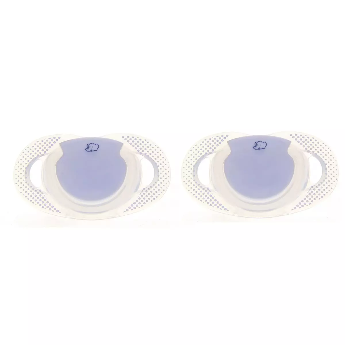 Bebe Confort Lot x2 sucettes silicone Natural physio 0-6 mois