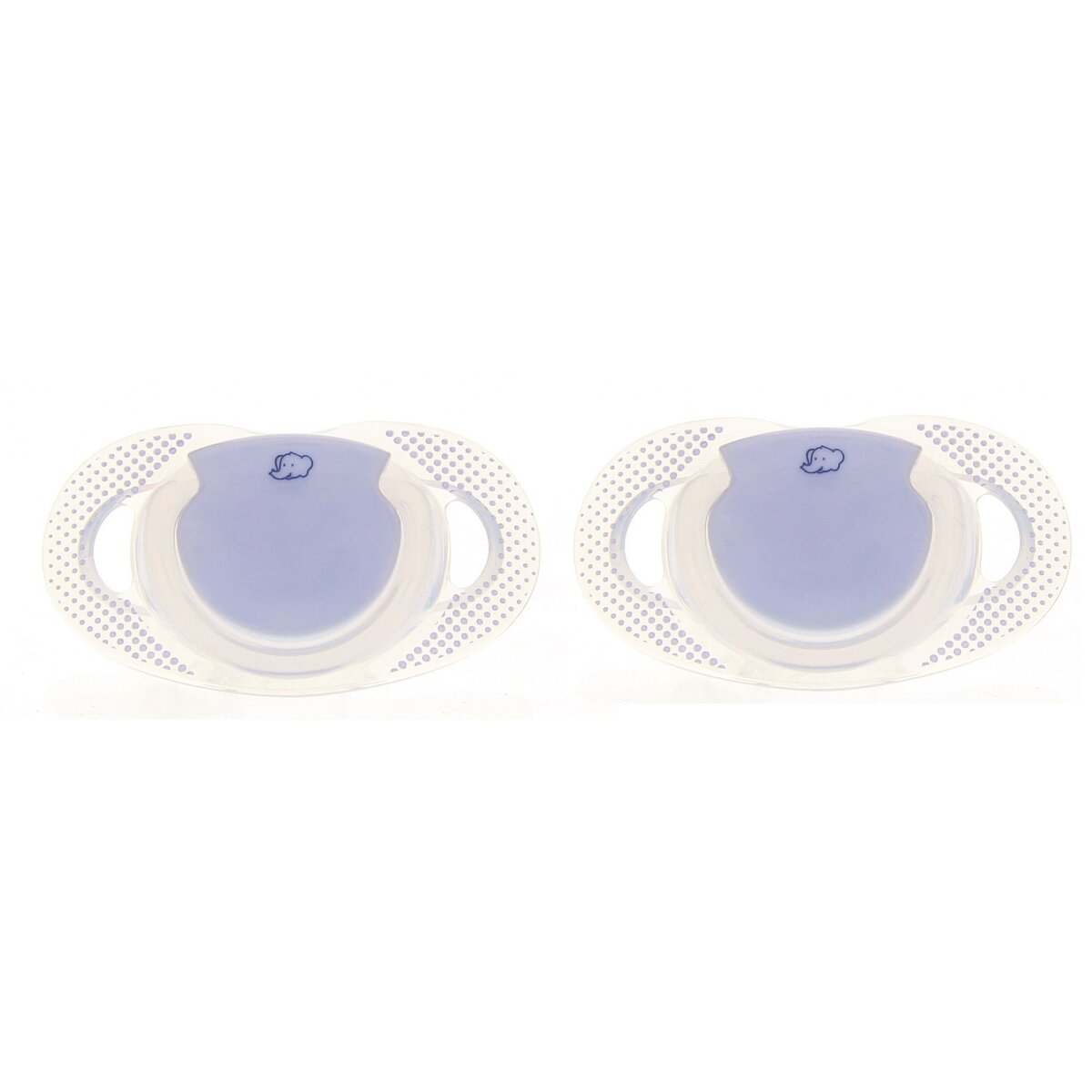Bebe Confort Lot x2 sucettes silicone Natural physio 0-6 mois