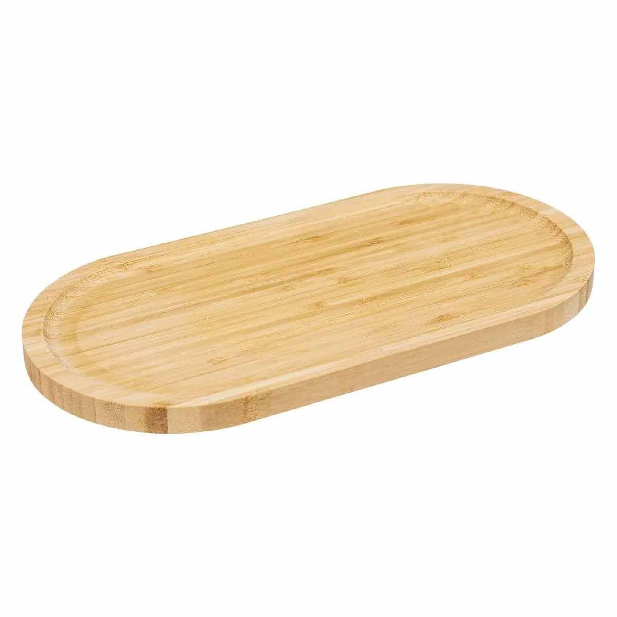 SECRET DE GOURMET Assiette de présentation  bambou  30cm naturel