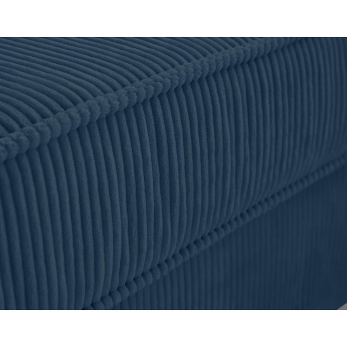 LISA DESIGN Jake - canapé déhoussable d'angle droit 5 places en velours côtelé